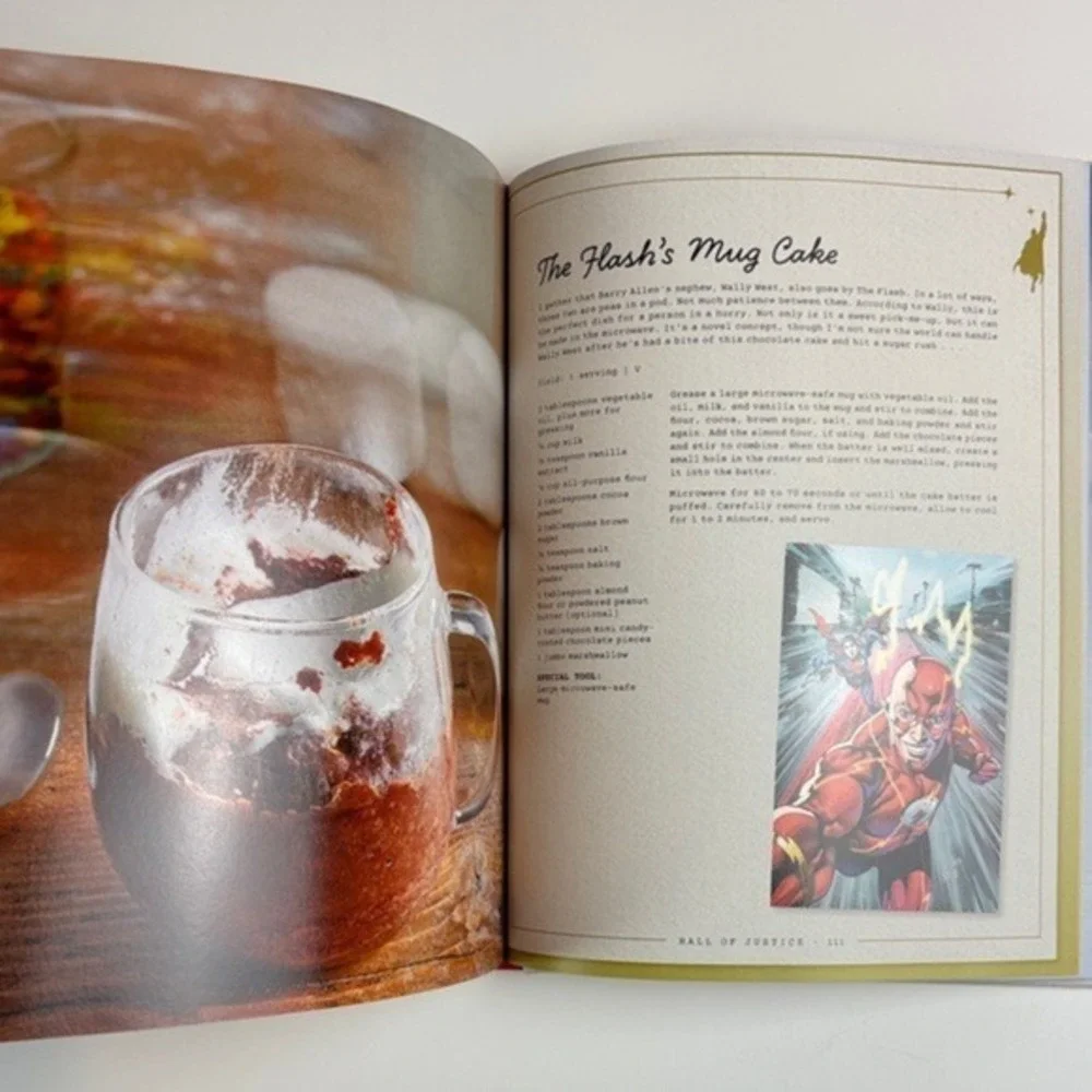 Superman Official‎ Cookbook with Blue Cover